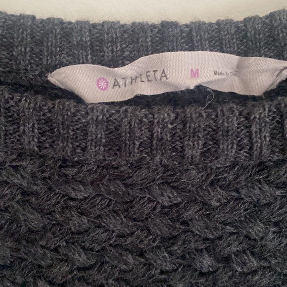 Athleta Dark Grey Long Sweater - Picture 8 of 10